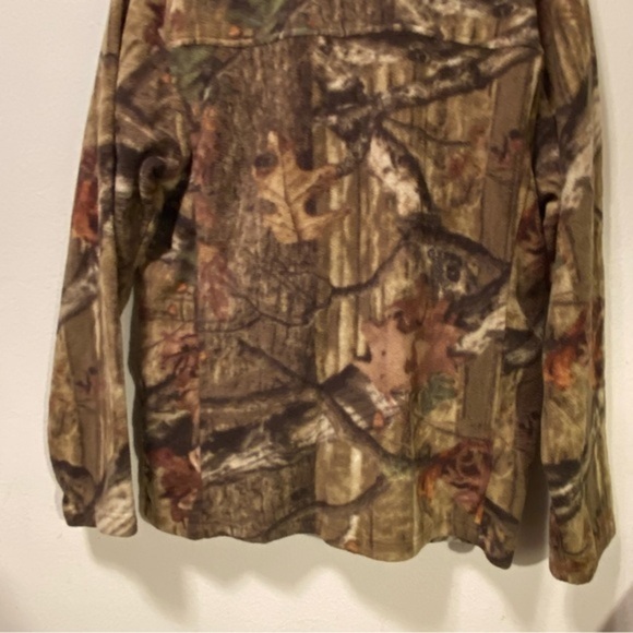 Mossy Oak Break Up Jacket Mens Size Medium Infinity Full Zip Pockets - Picture 7 of 12